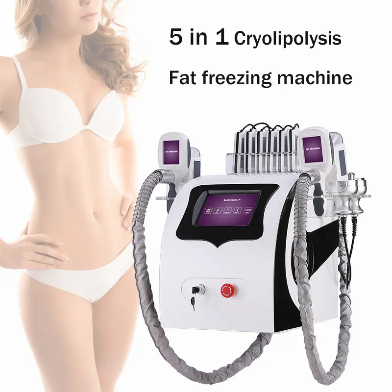 Cryolipolysis Cryotherapy Machine Fatil Freeze Máquinas Lipo Laser Radio Frequência Ultrasonic Cavitation Equipamento