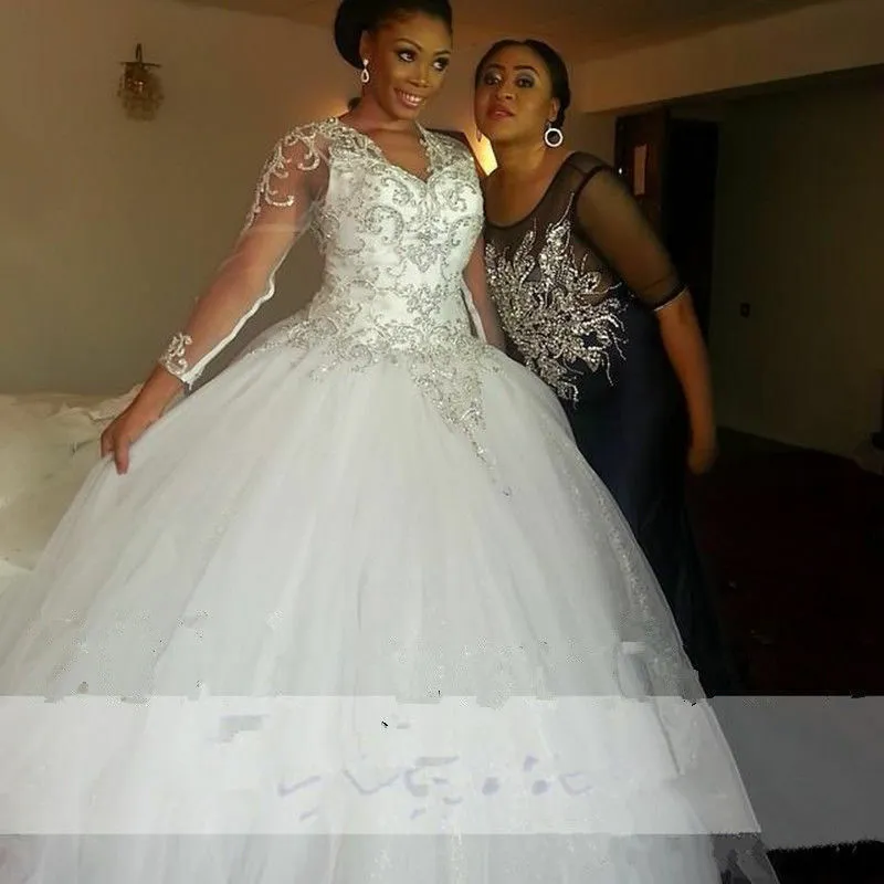 Bling sparkle wedding dress sale