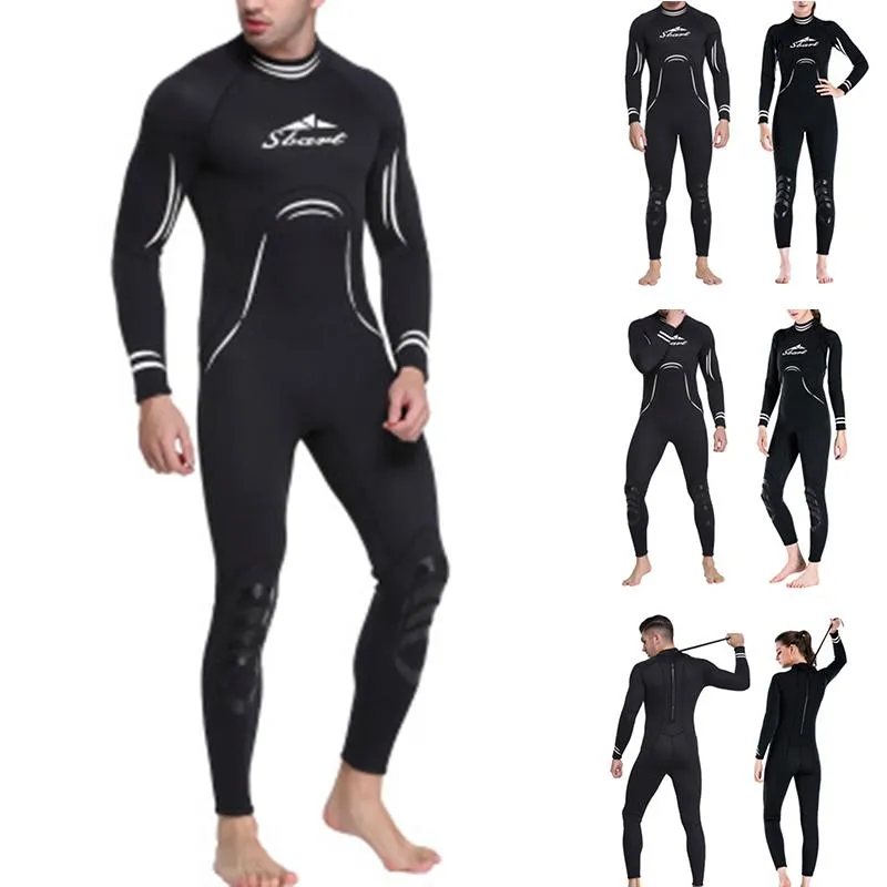 Gym Kleding 3mm Wetsuit Lange mouw Rash Guard Zwemmen Surfen Snorkelen Duikpak HV99