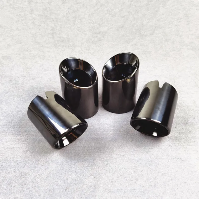 Car Styling Exhaust Pipes for M2 M2C M3 M4, Titanium Black Stainless ...