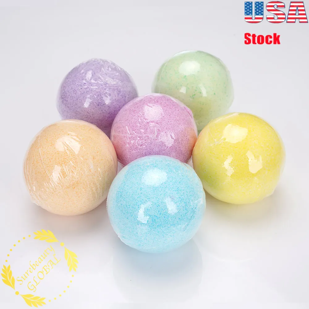Art Naturals Essential Oil Bath Salts Bombs Hydratize Ontspannende Diverse Geuren 6 stks Multi Color Ball in VS.