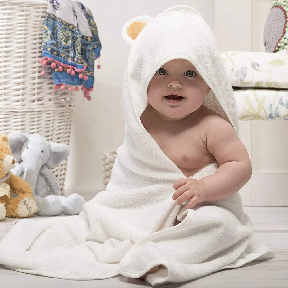 Bebé recién nacido Toalla de algodón para niños Cosas Bebé Toalla de baño  Bebés con capucha Poncho Infantil Playa Spa Manta 100% Toallas de algodón