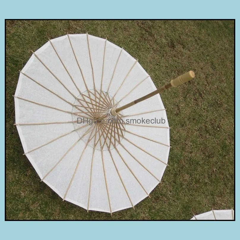 bridal wedding parasols White mini paper umbrellas Chinese mini craft umbrella 4 Diameter:20,30,40,60cm wedding favor decoration