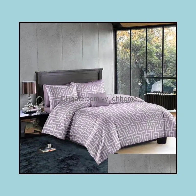 Geometric Pattern Duvet Cover King Size Home Textile Luxury Bedding Set High Quality Queen Bed Comforter Set Bed Linen