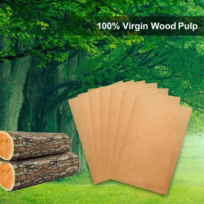 Parchment Paper 100PCS Parchment Paper Sheets For Baking Unbleached Paper  Baking Sheets Precut Non-Stick Parchment Sheets For - AliExpress