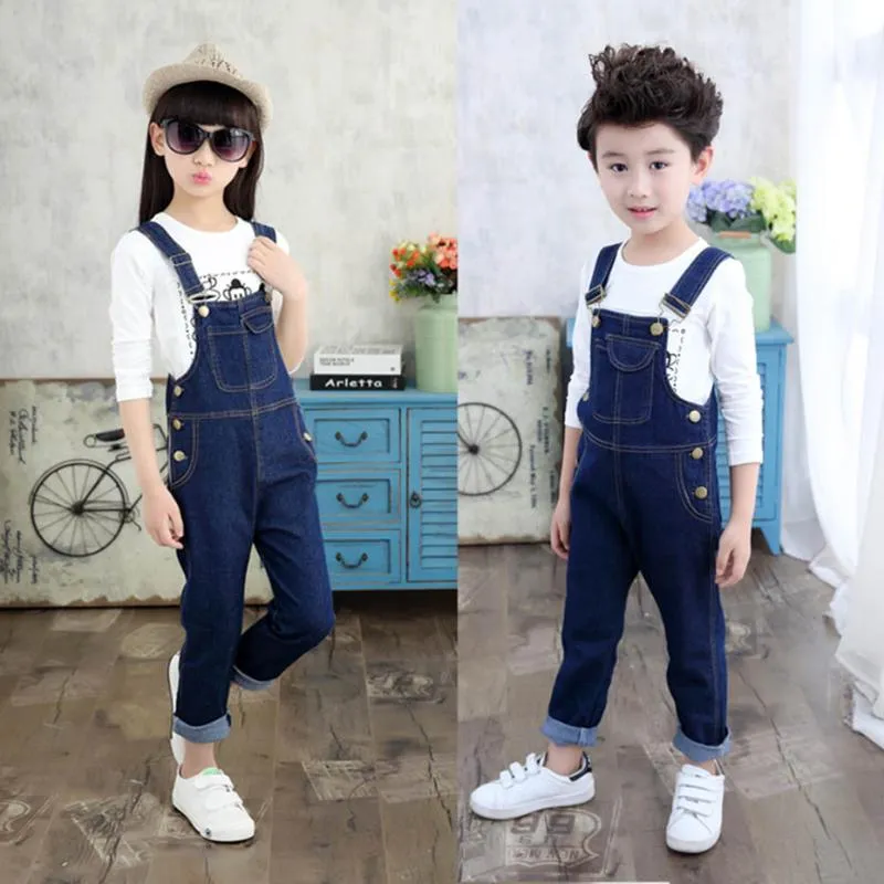 Denim Denim Jumpsuit For Teenage Girls And Boys Solid And Stylish Outfit From Originality11 15.97 DHgate.Com