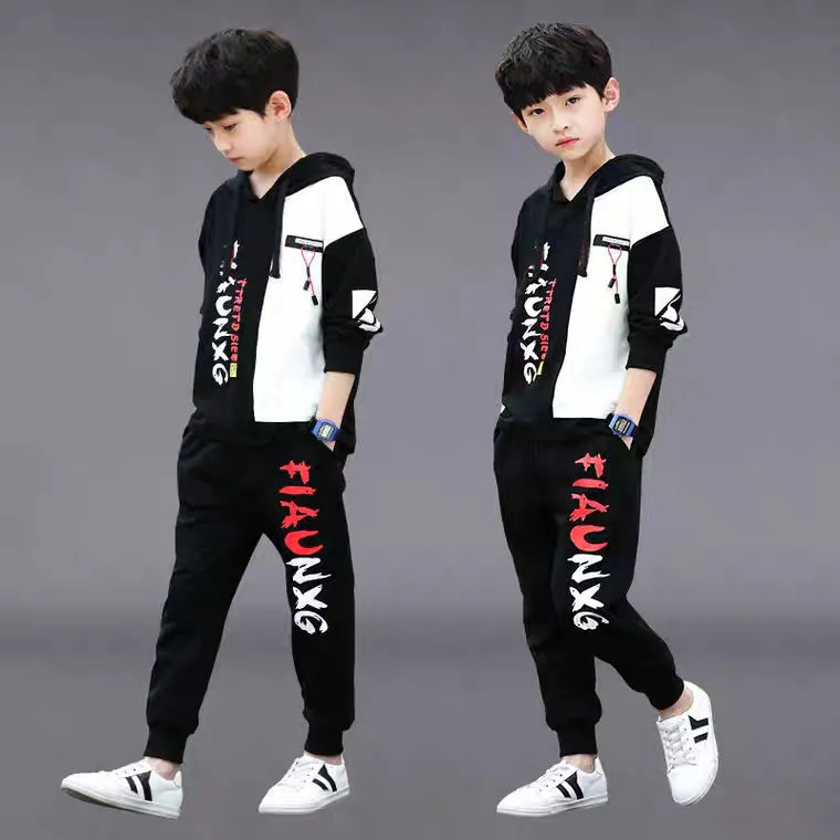 Mädchen Trainingsanzug Gestreift – Sweatshirt Und Jogginghose Set In Weiß/Grün, Größe 9-10 Jahre