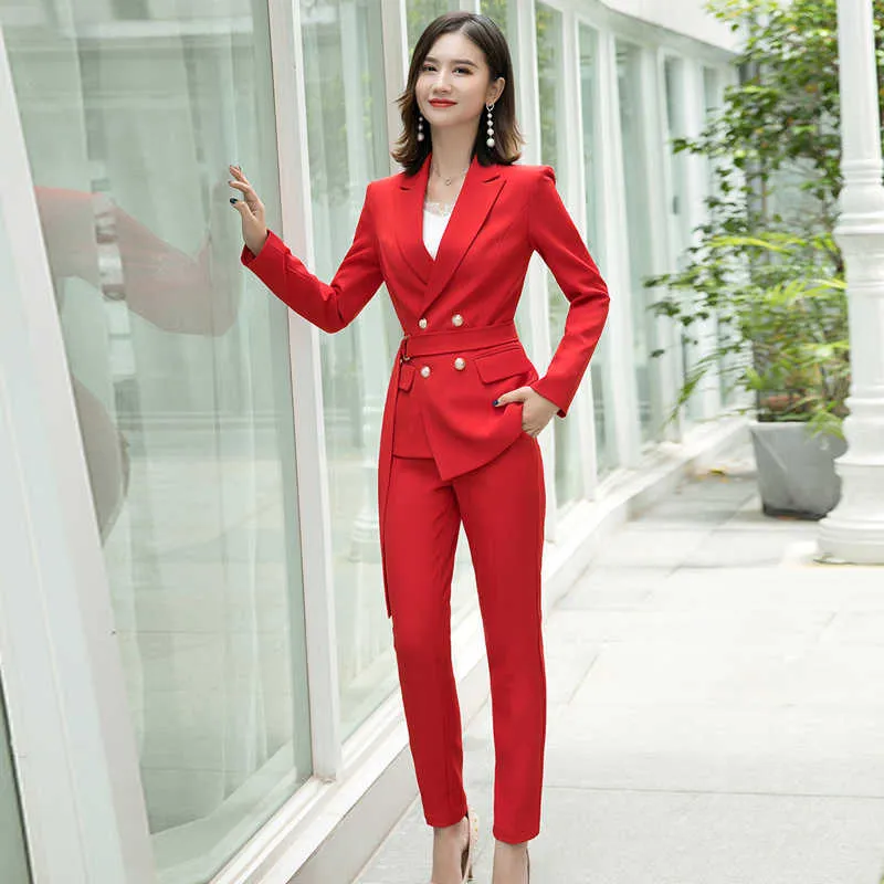 Red Blazer And Trousers Set Womens Save Big On Bulk Women's
