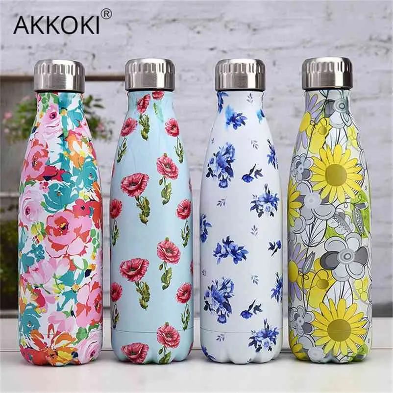 Stainless Steel Vacuum Flasks Thermos Bottle Thermoses Cup Thermocup Thermal Bottle For Water Thermocouple Thermal Cup Coffee 210913
