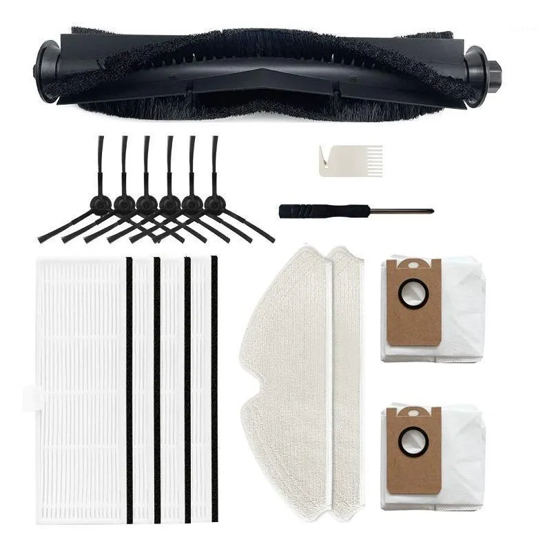 Mats & Pads For Proscenic M7 Pro Robot Vacuum Cleaner Side Brush HEPA Filter Mop Cloth Dust Bag Replacement Accessories Parts Kits