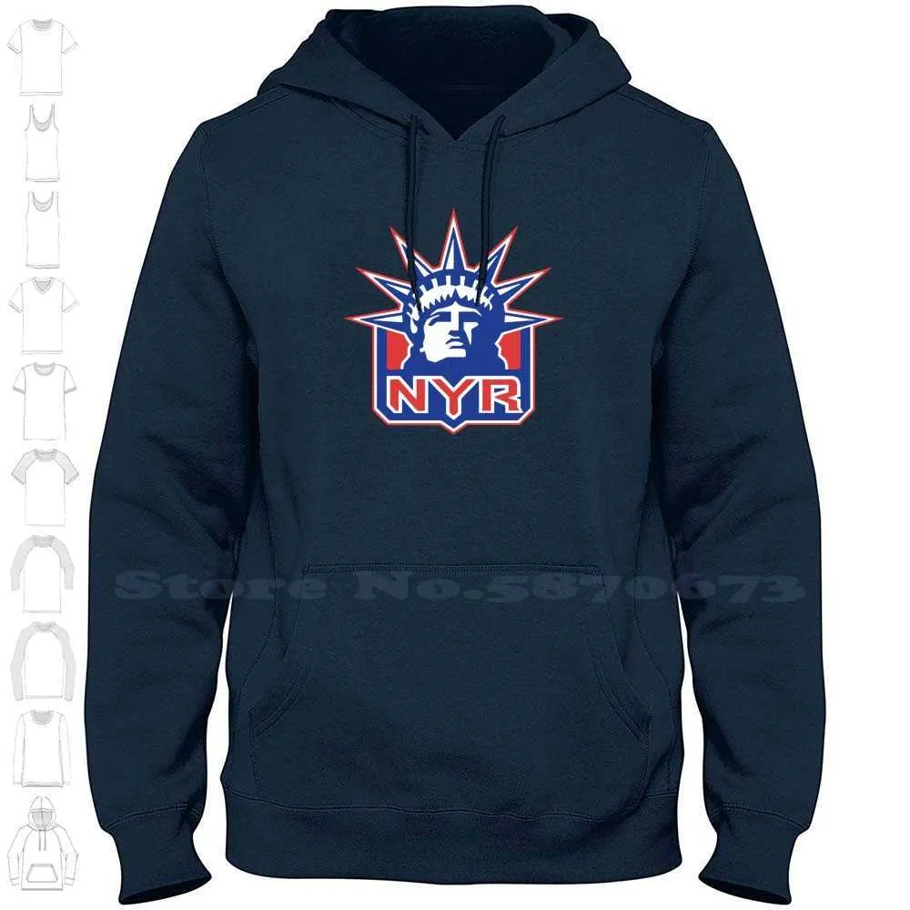 Felpa con cappuccio Rangers-York Merch per uomo donna New Ny Ranger G1007