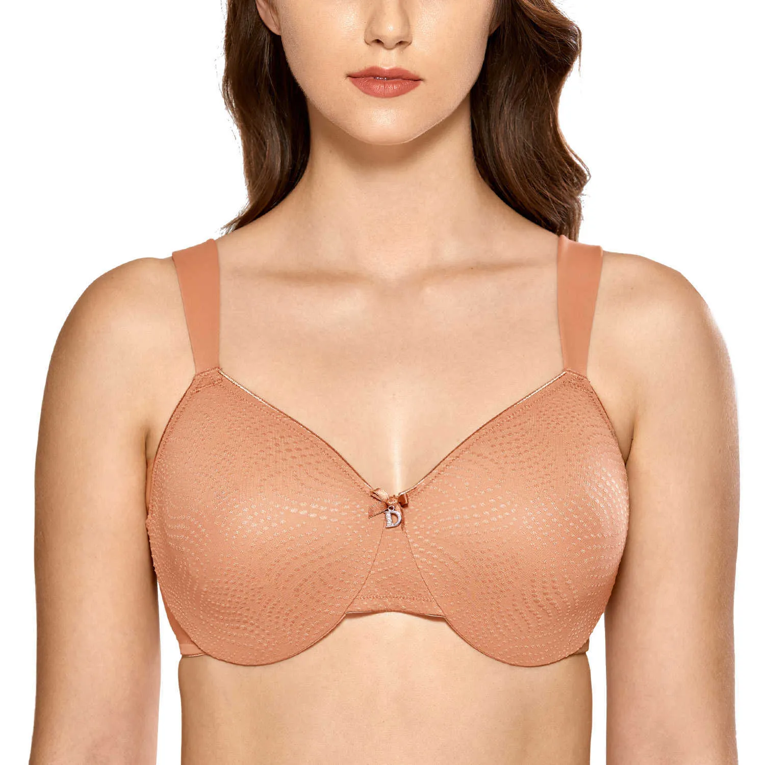 Plus Size Sheer Underwired Minimizer Barely Zero Bra For Women Perfect For  Everyday Wear 210623 From Dou01, $11.95