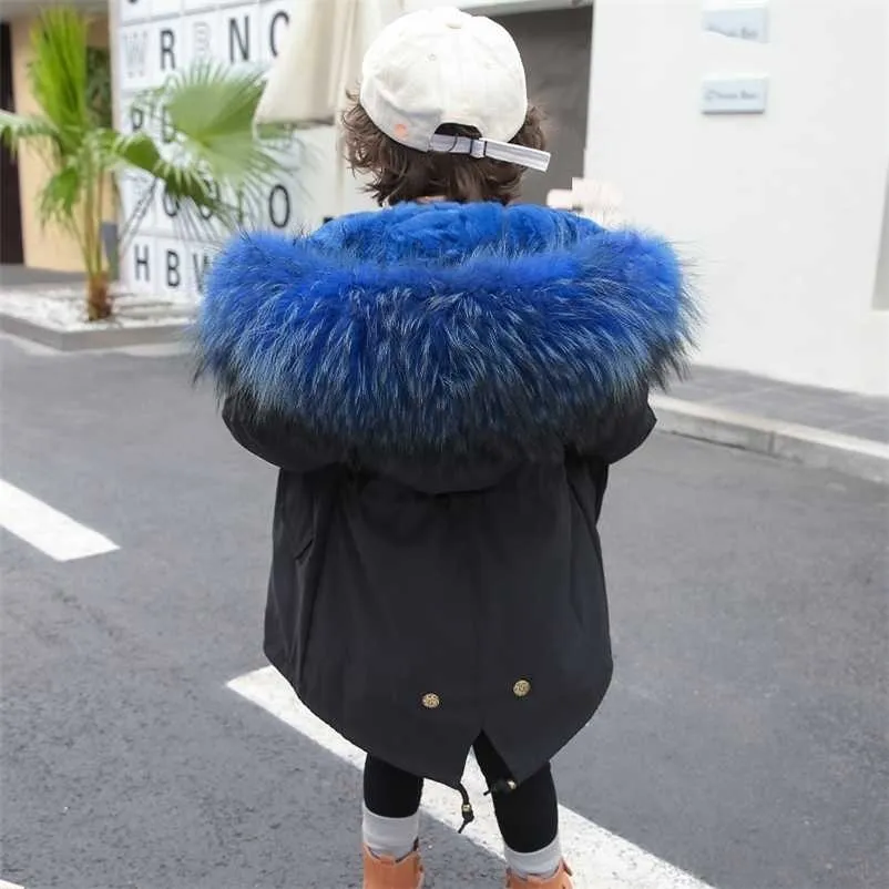 Winter Girls Real Fur Rabbit Toddler Girl Winter Coats Warm And Cozy Childrens Outwear With Thick Hooded Long Pants TZ167 211204 From Jiao08 120.71 DHgate.Com