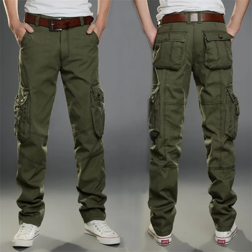 Pantalones De Carga Hombres Combate SWAT Ejército Pantalones Militares  Algodón Muchos Bolsillos Estiramiento Hombre Flexible Pantalones Casuales  Tallas Grandes 28 38 40 211006 De 11,65 €