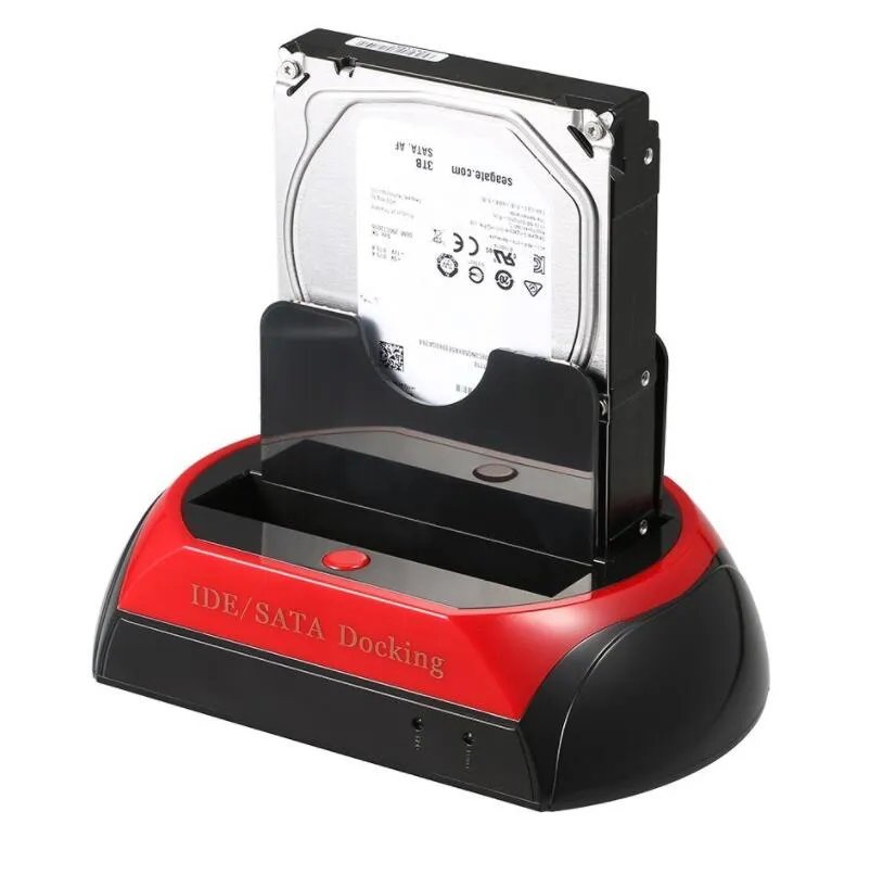 Hepsi bir 2.5 3.5 inç HDD yerleştirme istasyonu ESATA IDE SATA Sabit Disk OTB Kart Okuyucu ile Yedek Dock