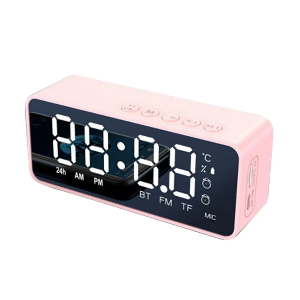 Escape Platinum SPBT007 Haut-Parleur Bluetooth Radio Réveil Double Ala