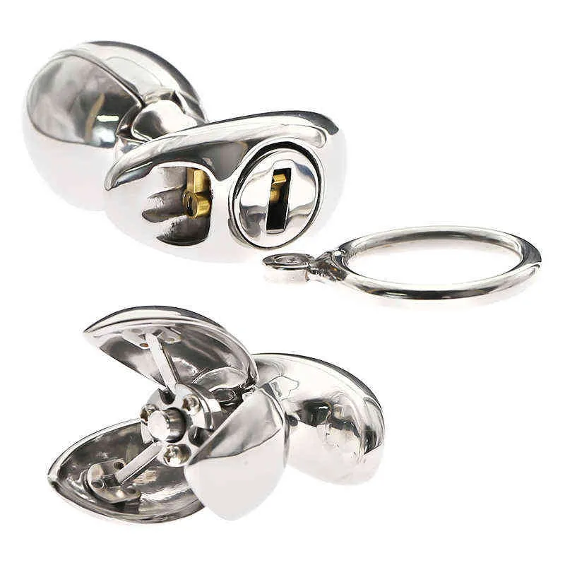 Heavy Anus Beads ASSLOCK Stainless Steel Anal Plug... From Yizhan06, $24.21 