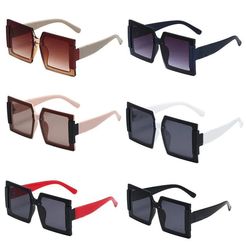 6158 Occhiali da sole firmati all'ingrosso Occhiali da vista originali Beach Outdoor Shades PC Frame Moda Specchi classici per donna e uomo Protezione Occhiali da sole Accessori