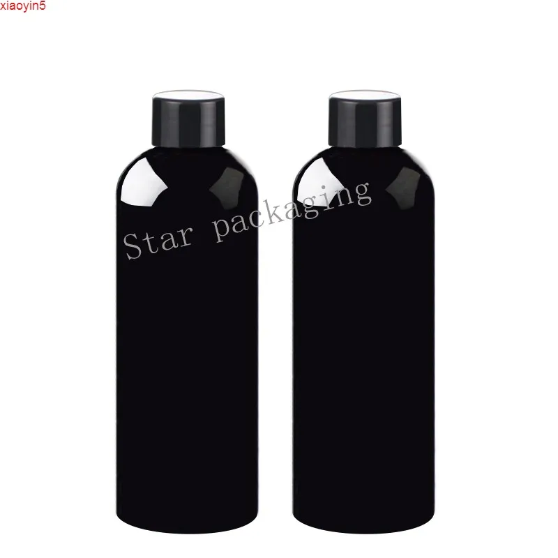 300 ml Siyah Vida Kapak Parfüm Düzeltilmiş Konteyner Parfum Krem Duş Jeli 300cc Kozmetik Pet BottLeshigh Adası
