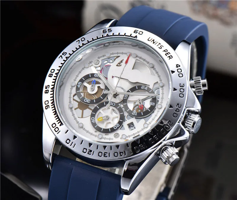 Pełna funkcja moda swobodna męska zegarek datejust sporty na nadgarstka zegarek zegarki cyfrowe Orologio Uomo3281