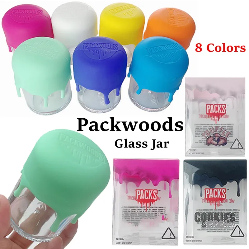Packwoods PACKS Dry Herb Storage Bottle Silicone Cap Smoking