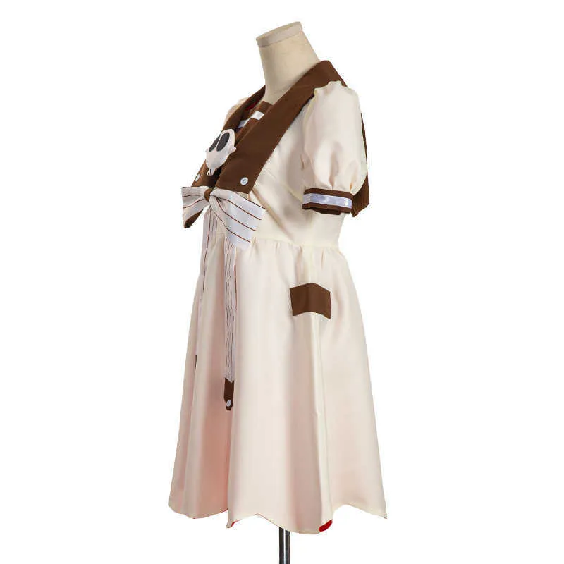 Toilet-gebonden Hanako-Kun Nene Yashiro cosplay kostuum jurk hoofdtooi rekwisieten anime pruiken Halloween kostuum voor vrouw y0913