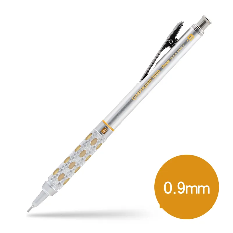 CAXUSD 10 Mini Matite Meccaniche da 0,7 Mm con Gomma Incorporata, Portamine Colorate Leggere e Compatte per Scuola, Ufficio e Ragazzo Ragazza, Set da 10 Pezzi Multicolore
