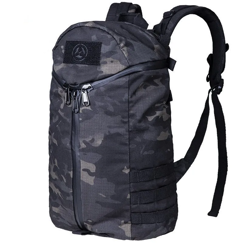 Wentylator Wojskowy Wielofunkcyjny Tactical Plecak Mężczyźni Kobiety Outdoor Jazda Szkolenia Wspinaczka Wodoodporna Camo Wojskowa torba na ramię Q0721