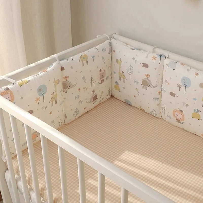 Breathable Muslin Cotton Crib Bumper Set For Baby Crib Sets Protection And Comfort From Dang08 23.57 DHgate.Com