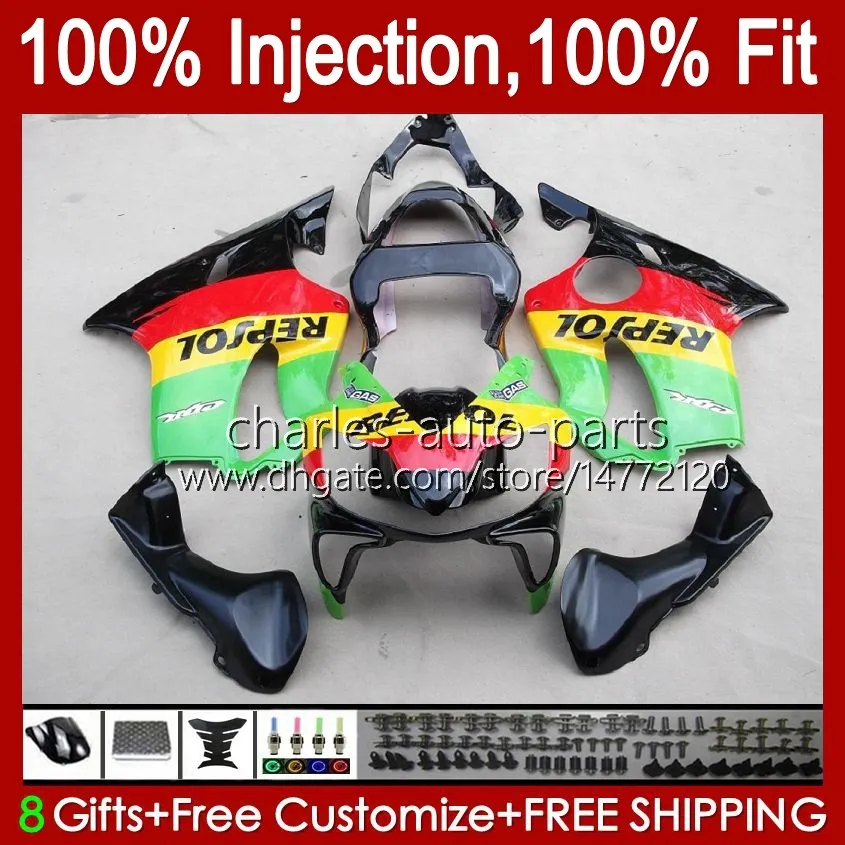 OEM Vücut Honda CBR600F4i F4 I için CBR600FS 01-03 Karoser A6NO.39 CBR 600F4i 600 F4I FS CC 2001 2002 2003 CBR600 F4I 600CC 01 02 03 Enjeksiyon Kalıp Perazer