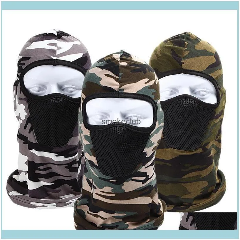 Beschermende versnellingsporten Buitenshuis Fietsen Caps Maskers Outdoor Zonnebrandcrème Clava Motorhelm Lycra Windshield Fiets Riding Headedear Drop