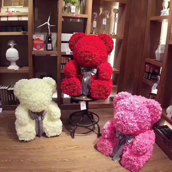 Diy flower store bear