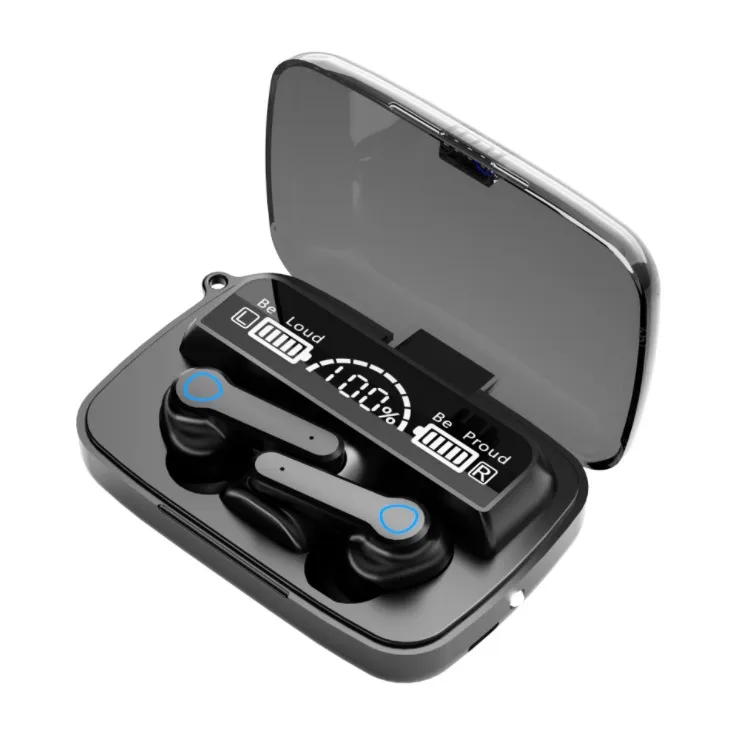 m18 TWS 5.0 Auricolari 2000 mAh Scatola di ricarica Wireless Bluetooth m17 m9 m10 Cuffie 9D Stereo Sport Auricolari impermeabili m12 m19 m15 Cuffie con cancellazione del rumore