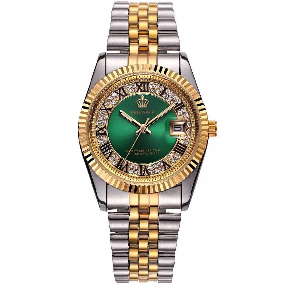 Reloj de acero completo Original de cuarzo de alta calidad para hombre, relojes informales de negocios, relojes para hombre X0625