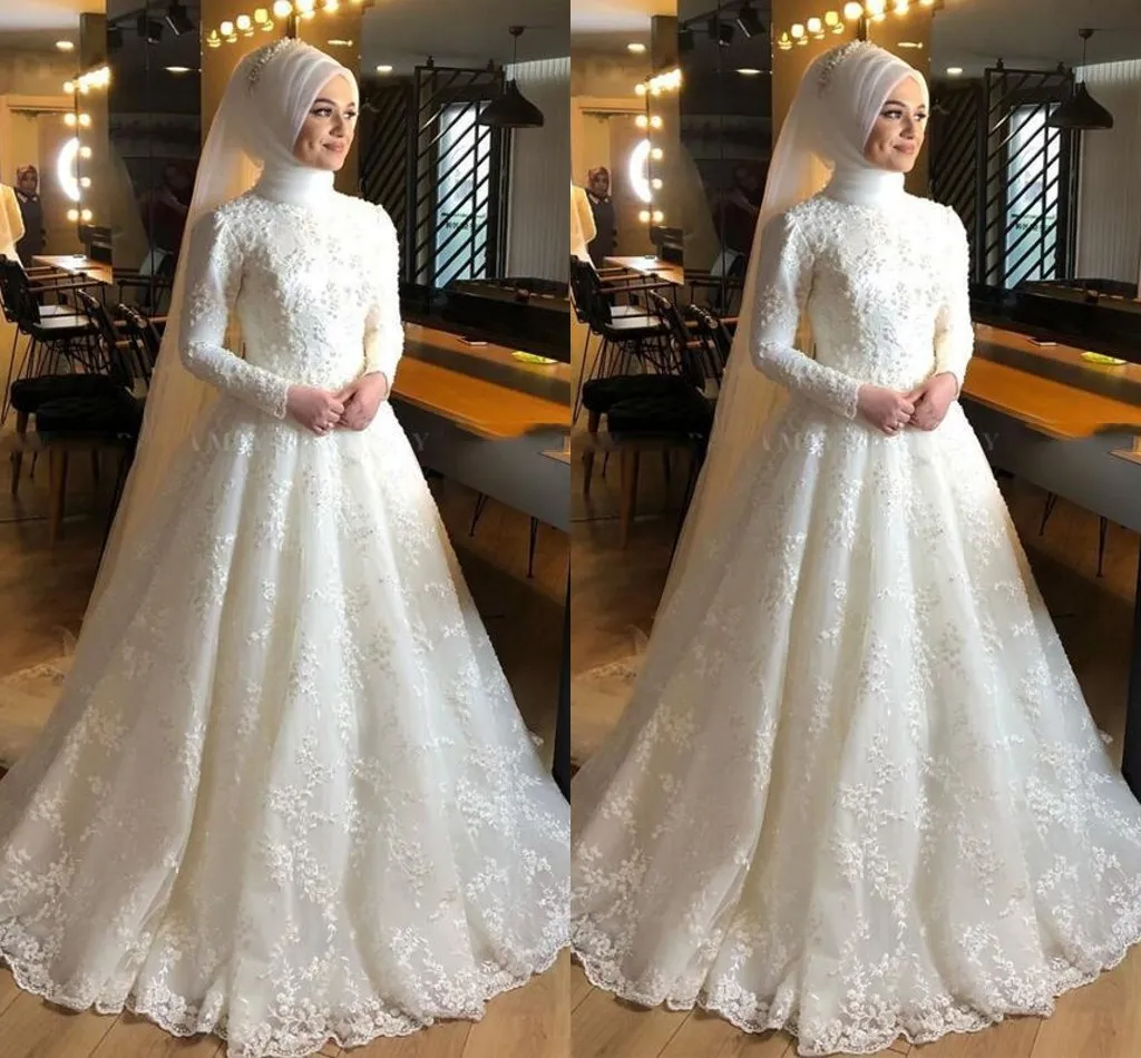 Vestidos de novia 2025 islamicos