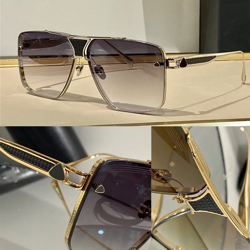 Sommer-Sonnenbrille für Männer und Frauen-Stil das Best-II Anti-II-Anti-Ultraviolett-Retro-Platten-Rechteck-Vollbild-Modebrillen Random-Box