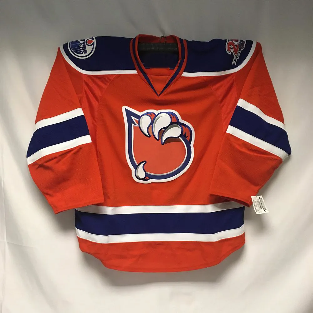 Custom Bakersfield Condors AHL Hockey Jerseys Polyester Orange Navy White Men s Women s Youth Sizes Breathable Full Sleeve Unisex Ice