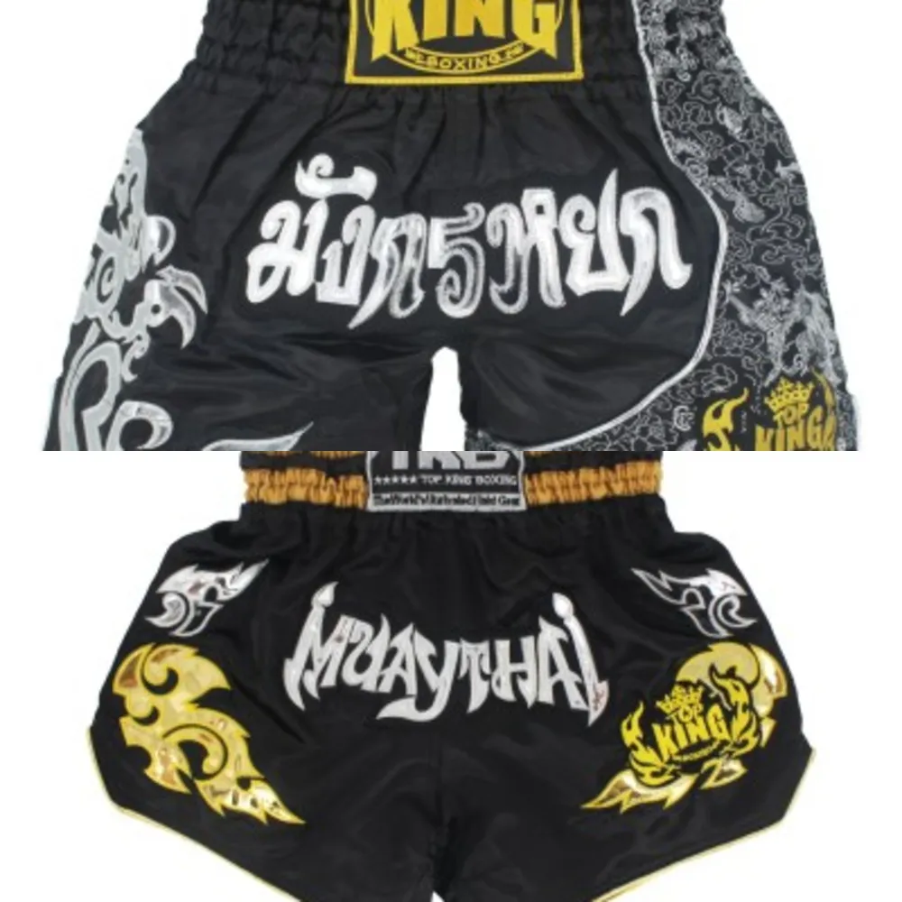Pantalons de boxe Impression pour hommes Shorts MMA Kickboxing Fight Grappling Short Tiger Muay Thai Shorts de boxe vêtements sanda pas cher mma C0222