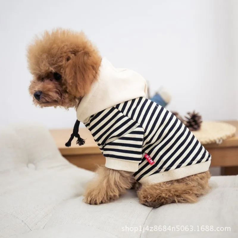 Mommy and Me Clothes Mommy and Me Spring New Teddy Small Dog Hooded Clothes Adult Pet Leisure T200902