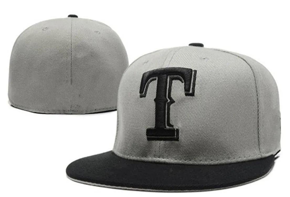 Ready Stock 2021 New Texas Fitted Hats Cool Baseball Caps Adult Flat Peak Hip Hop Letter T Red Fitted Cap Men Women Full Closed Gorra From 4 68 DHgate