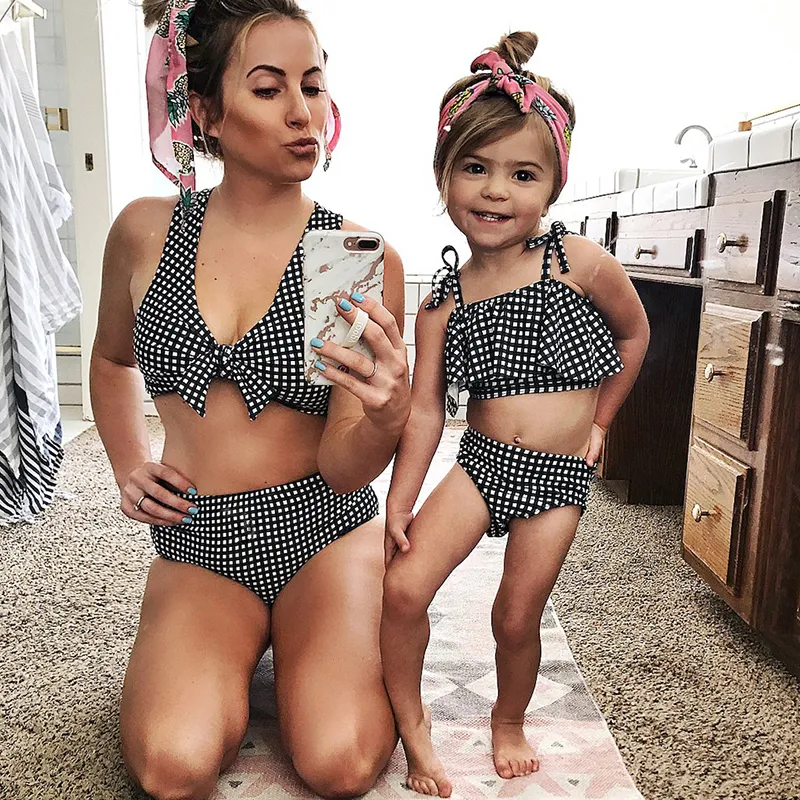Matching mom and baby deals bathing suits