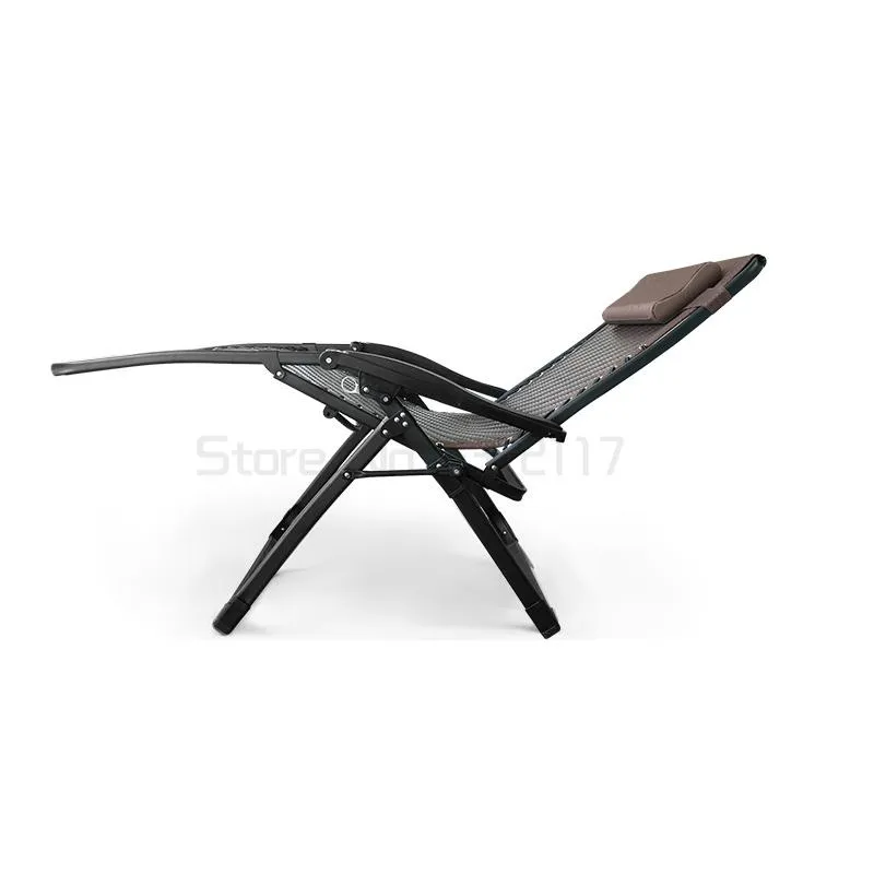 Camp Furniture Recliner Rattan Chair Folding Lunch Break Summer Cool