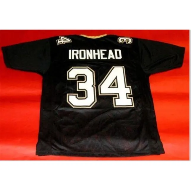 Goodjob Mężczyzn Młodzież Kobiety Vintage #34 Craig Heyward Custom Ironhead Football Jersey Rozmiar S-6xl lub niestandardowy dowolny nazwisko lub koszulka numer