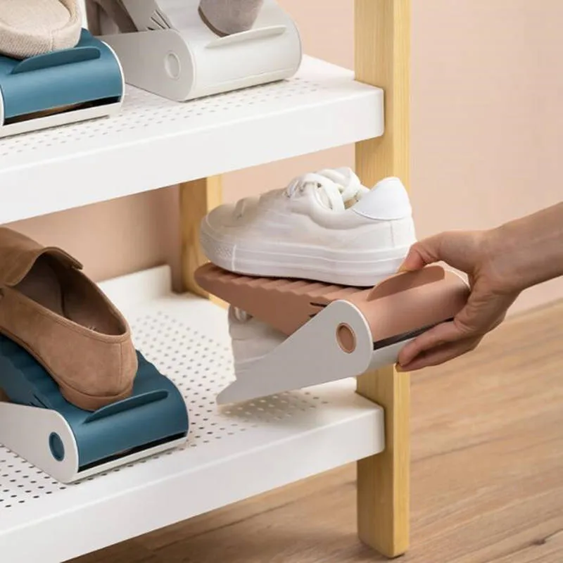 Verstellbare Plastikschuhgeständer Set, Platzsparende... Von 5,15 €