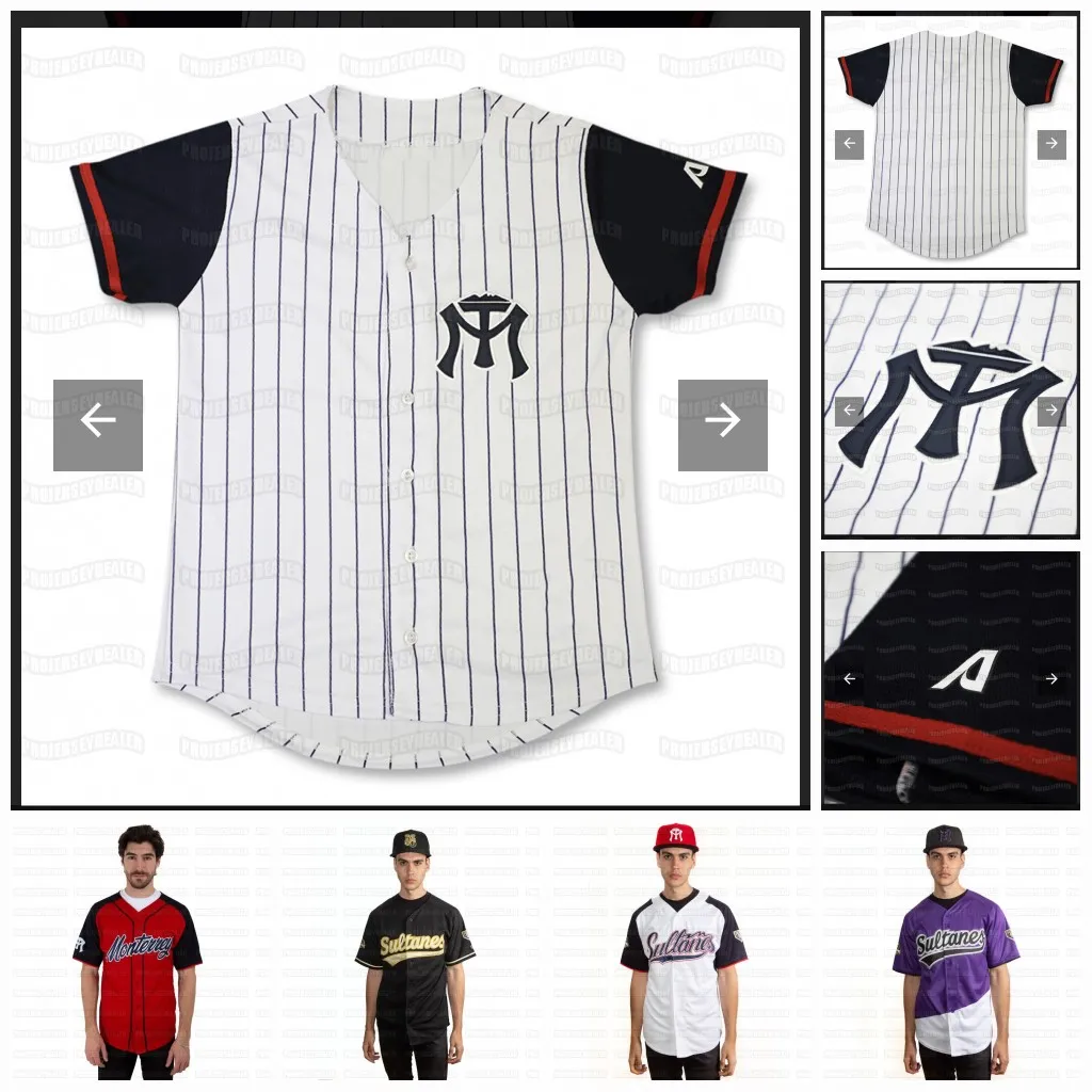 Sultanes de Monterrey ユニフォーム 背番号50 M Sultanes De Monterrey Baseball Jersey Custom Mens, From