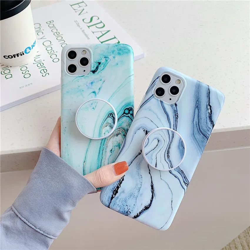 Fashion Marble Stone Phone Case for iPhone 12 mini 11 Pro XS MAX XR 8 Plus Soft TPU Samsung S21 Ultra phone cases