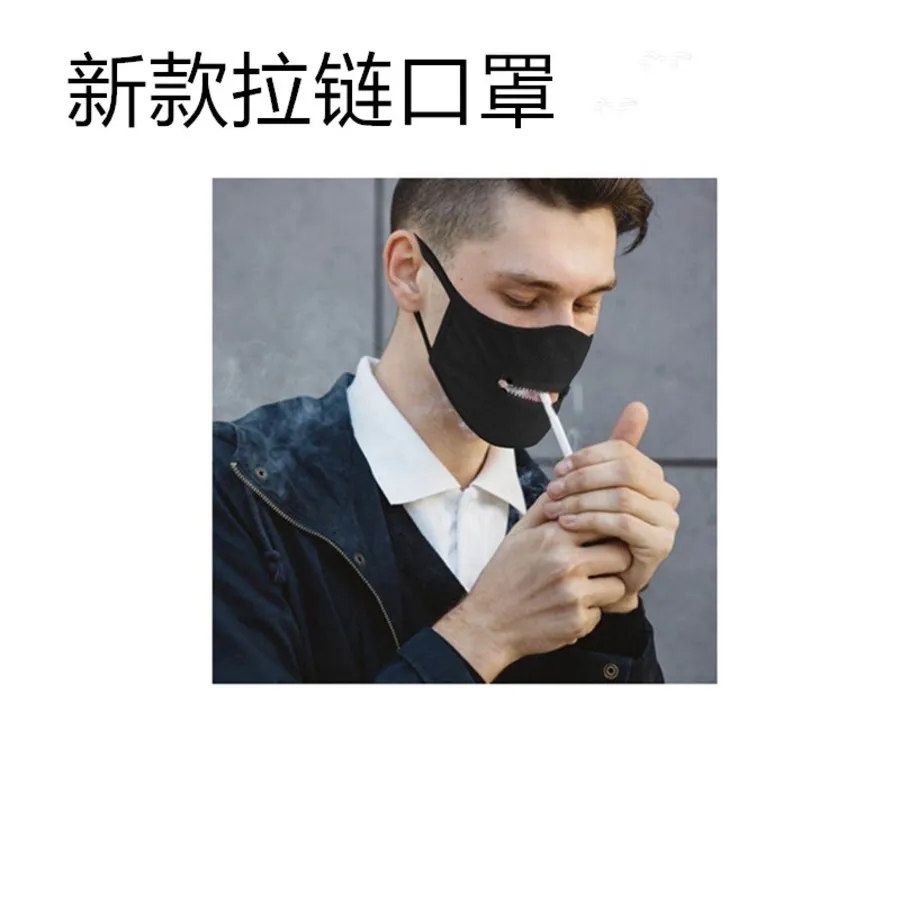 Thin Cloth Mask Can Be Zipped and Washed H0KN720