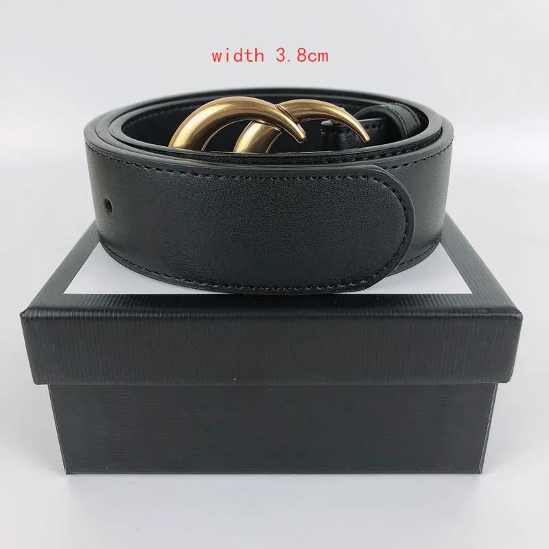 mens designer belts New women Genuine belt pin buckle Korean wild for men casual leather belt with box