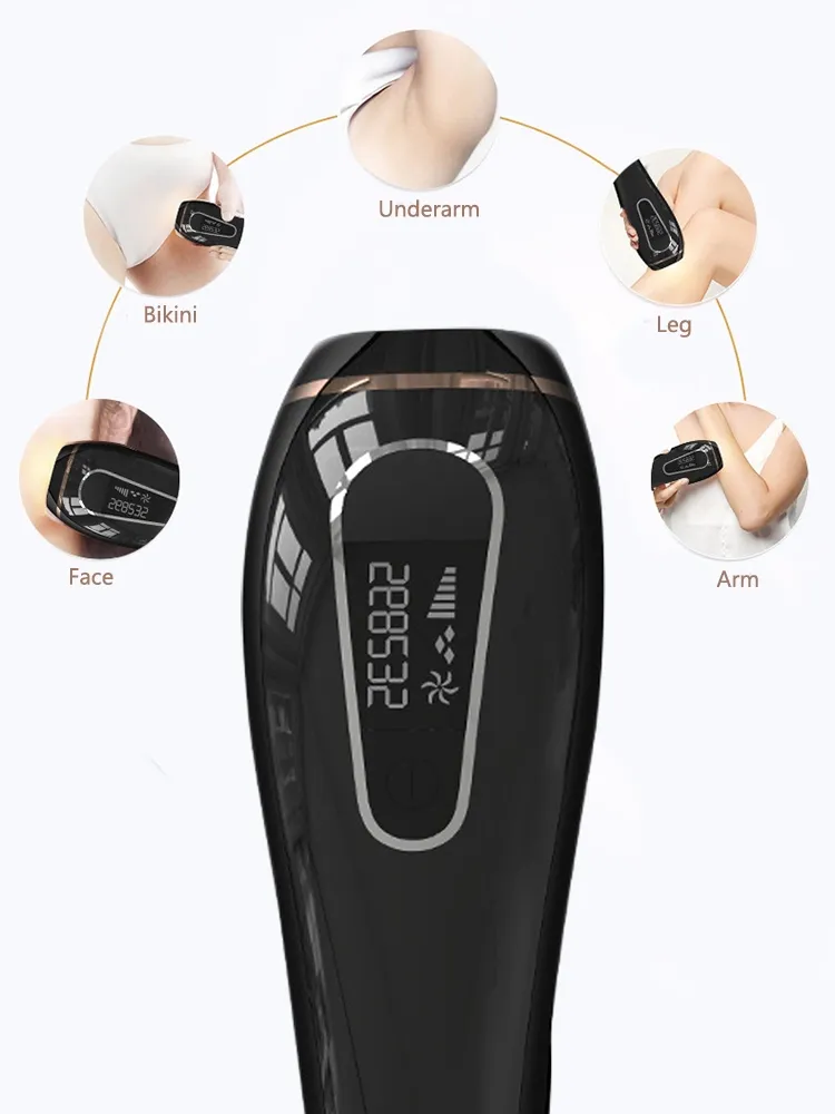 FACETROY Wholesale IPL Cool Cool Remover De Lazer 999.999 Flashes Dispositif de retrait