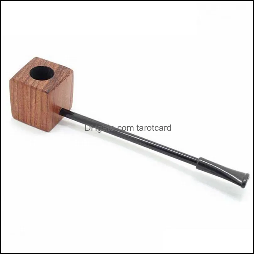 Small Popeye pipe Straight Type Tobacco Rosewood smoking Handmade cigarette holder Gift men`s pipes